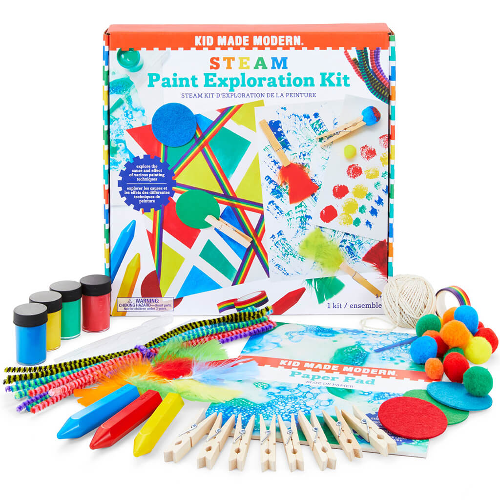 Kid Made Modern Steam - Paint Exploration Kit