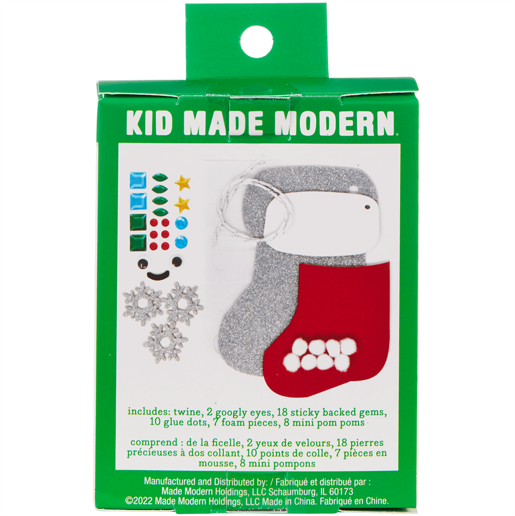 Kid Made Modern Diy Ornament Kit, Stocking