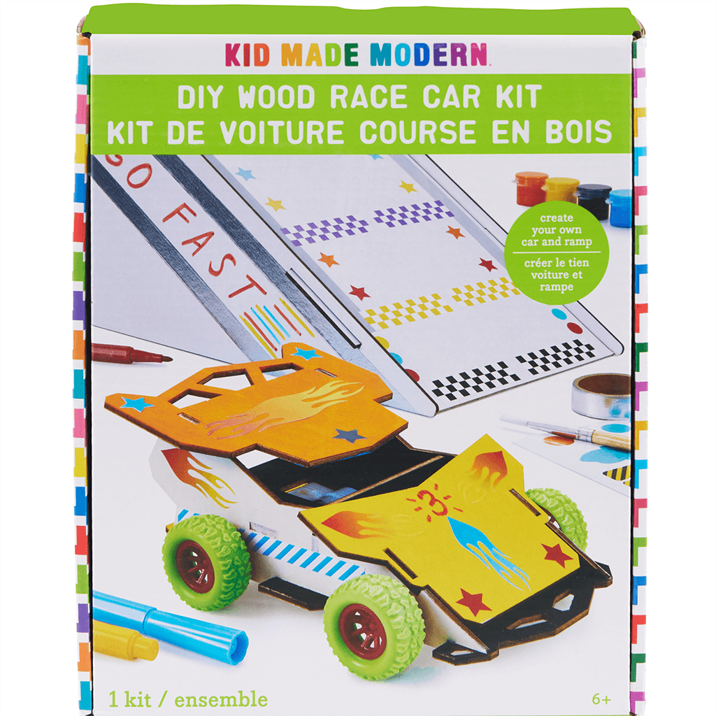 Kid Made Modern Diy Wood Race Car Kit