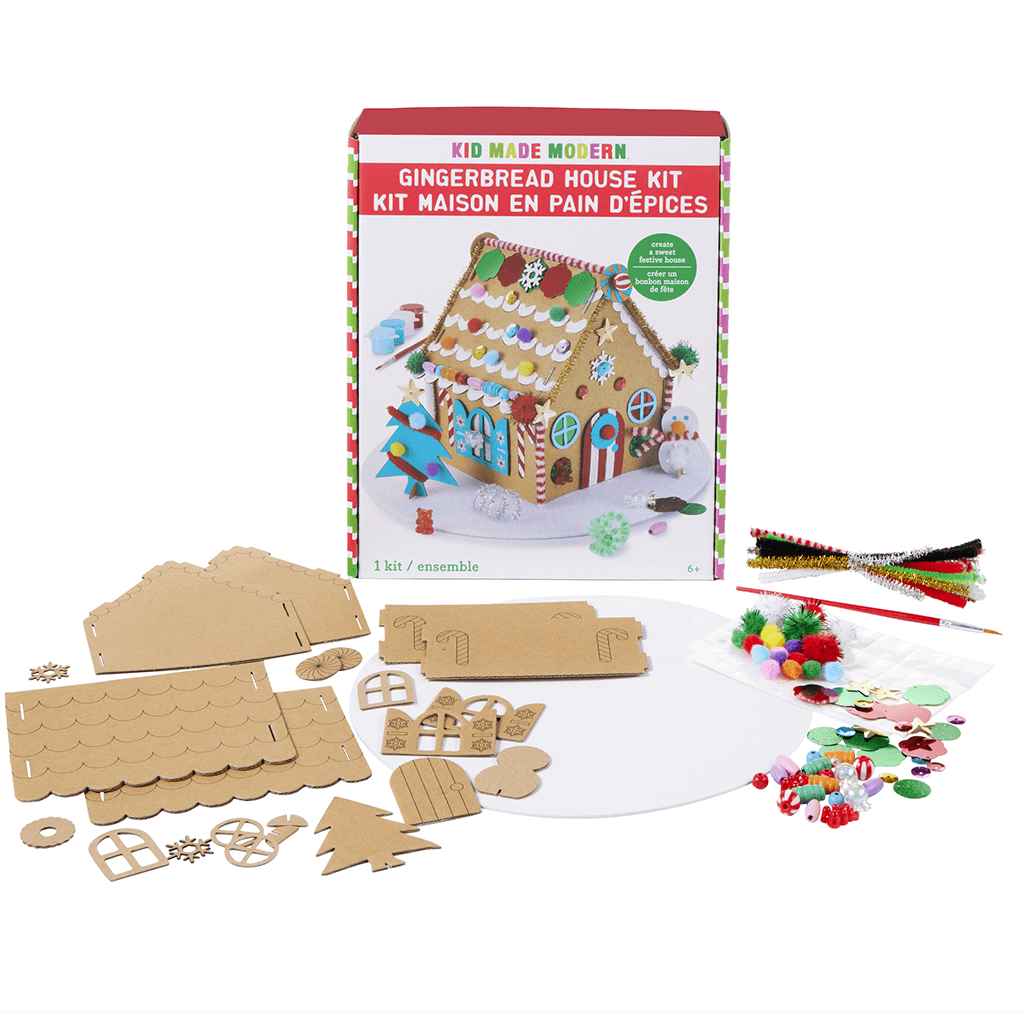 Kid Made Modern Gingerbread House Kit