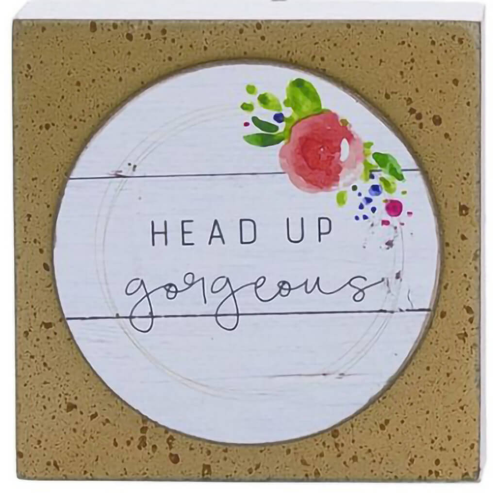 MDF Layer Block Decor Head Up Gorgeous