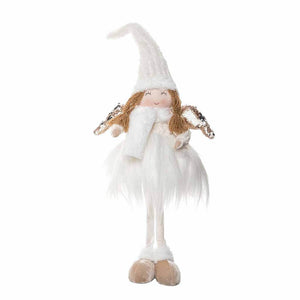 Plush Standing Angel with Crown