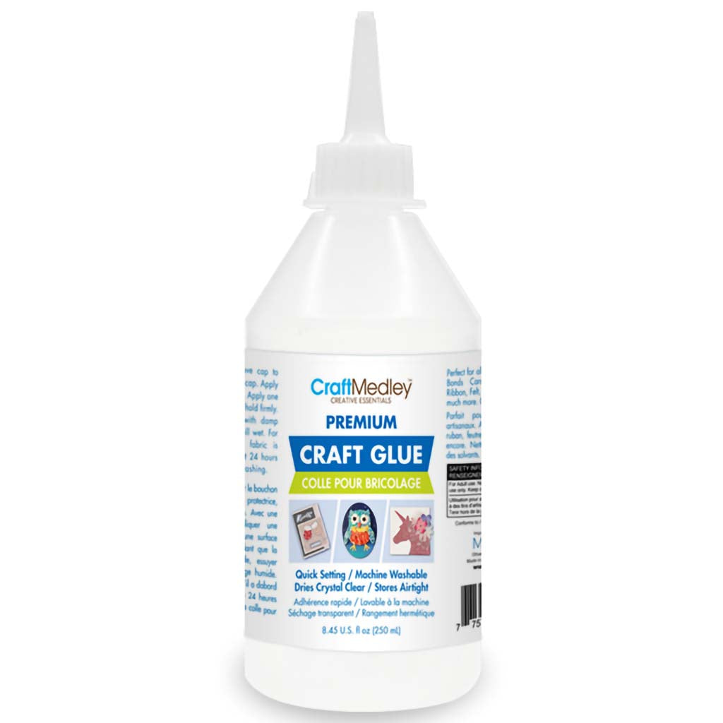 Craft Medley Glue: Premium Craft Glue Clear (8.45 US fl oz)- 250ml