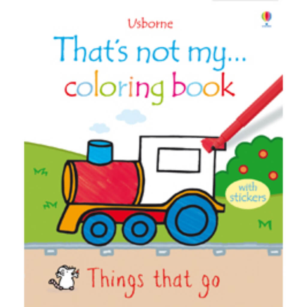 Things That Go (That's Not My... Coloring Book)