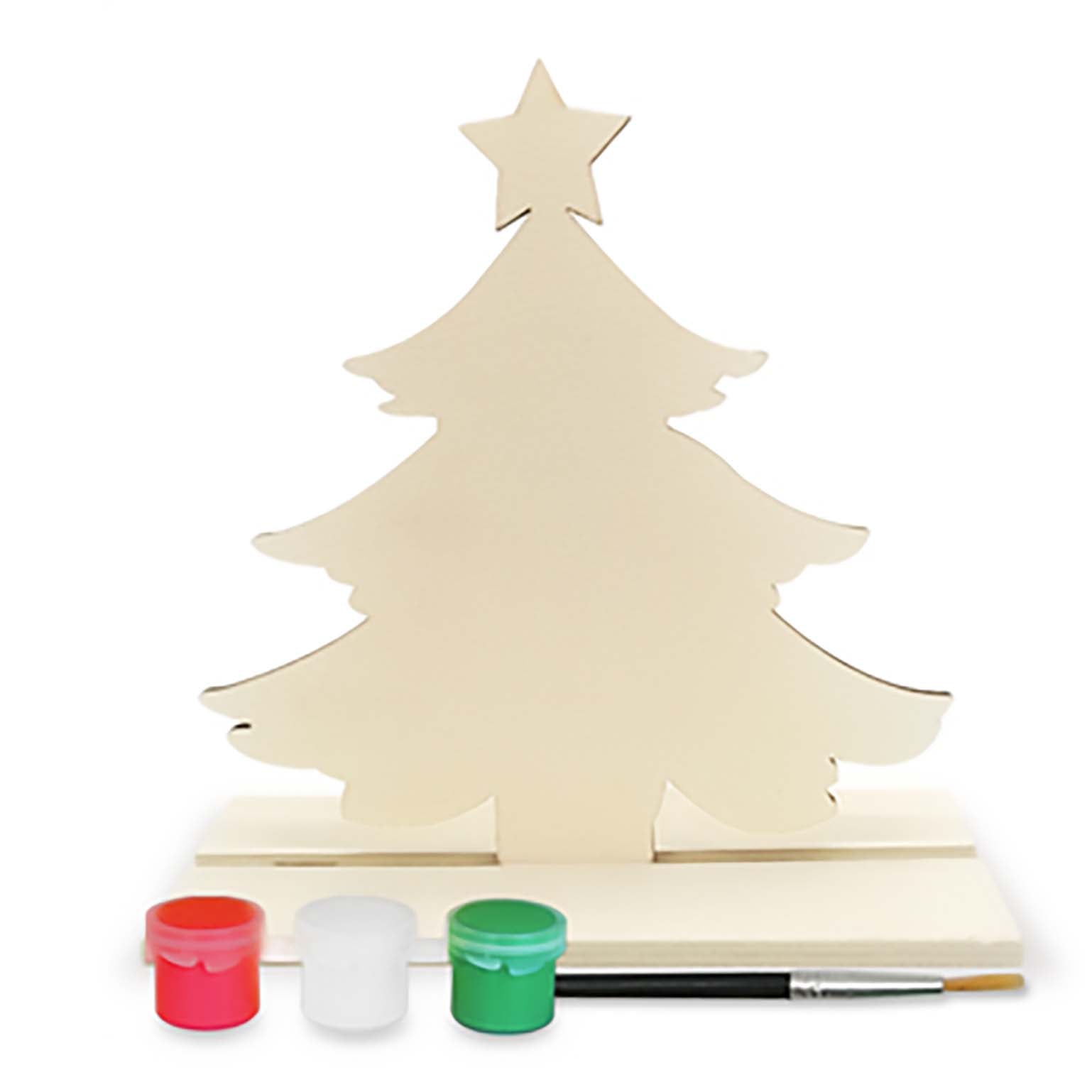 DIY Wood Stand Ups with 3 Paint, Santa