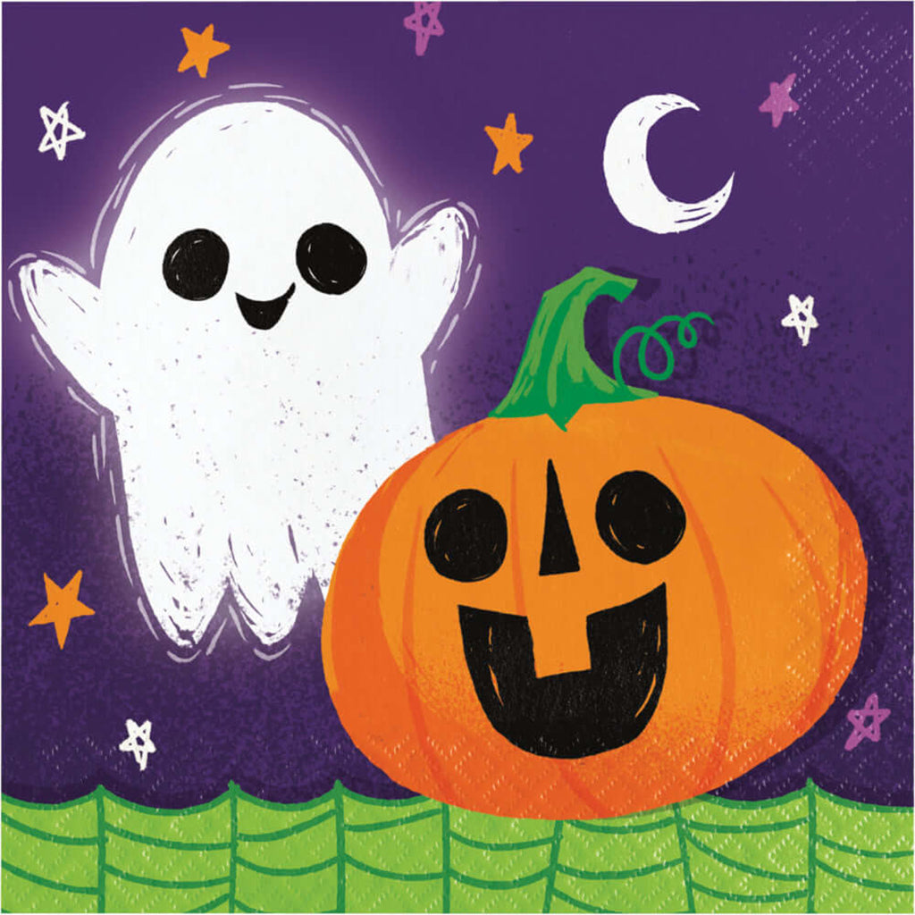 Colorful Halloween Lunch Napkin 16ct 2Ply