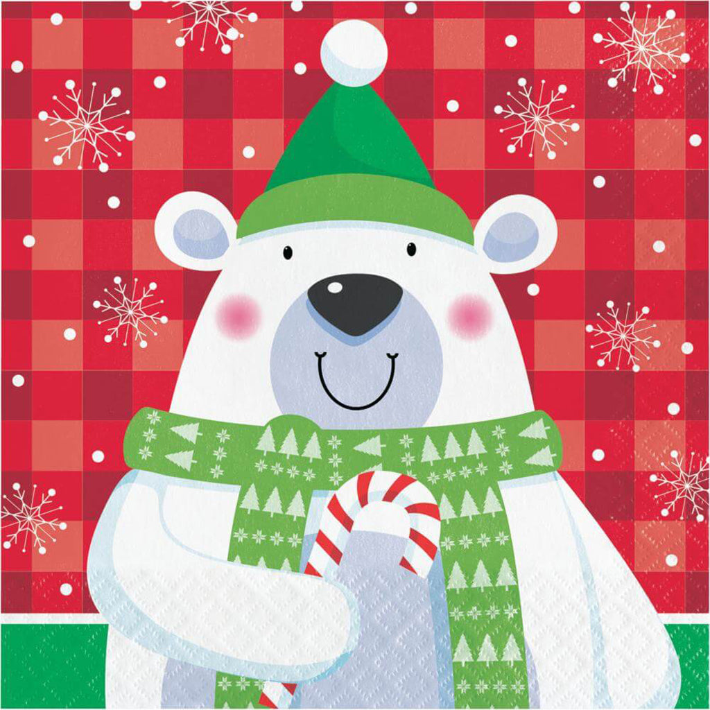 Christmas Characters Lunch Napkin 16ct, 2ply