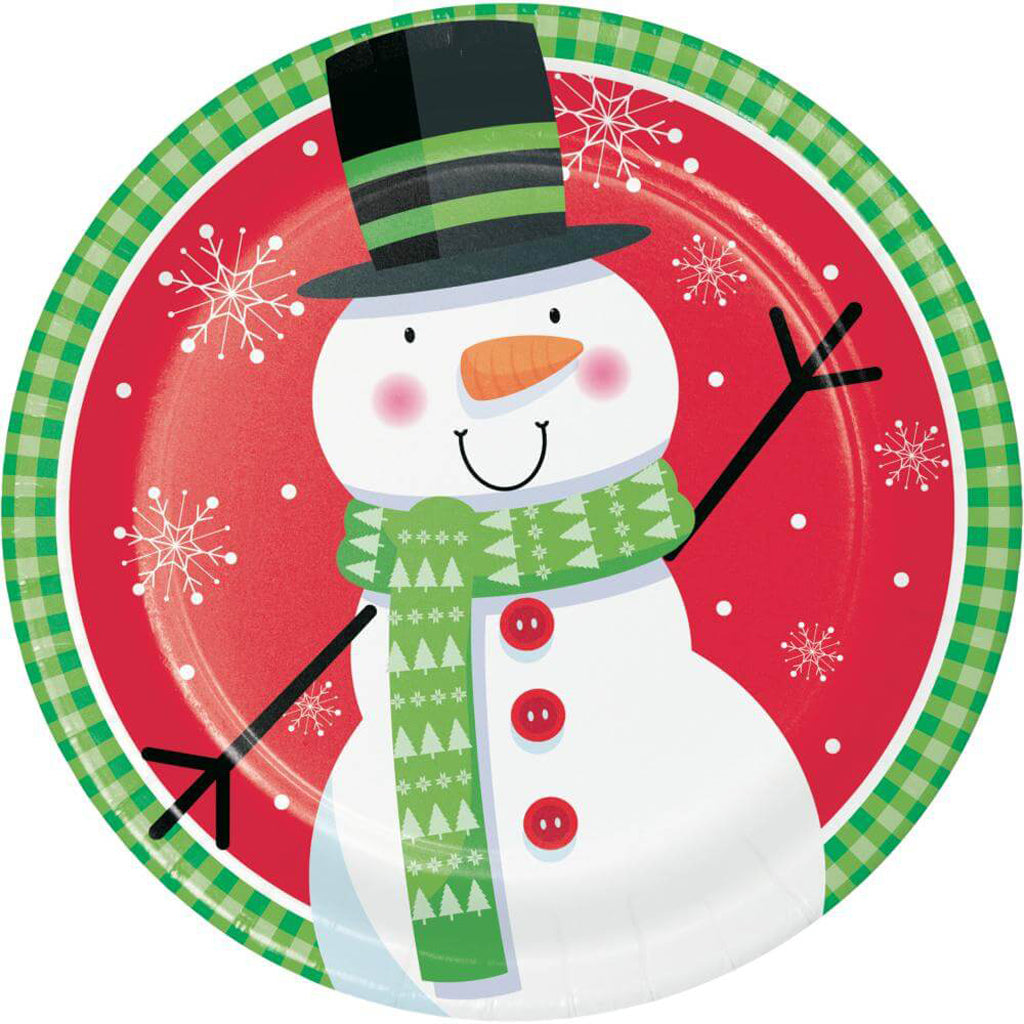 Christmas Characters  Dessert Plates 8ct, 7in