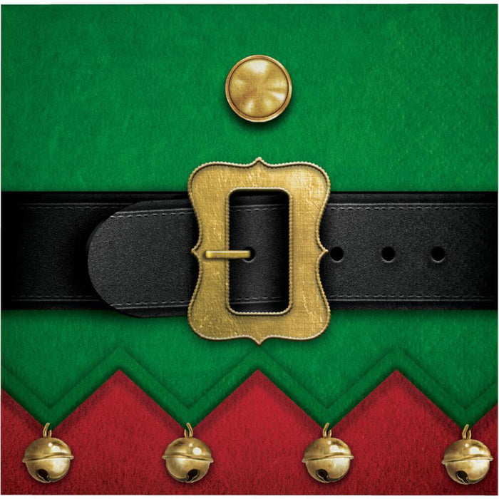 Santa's Suit Lunch Napkin 16ct, 2ply