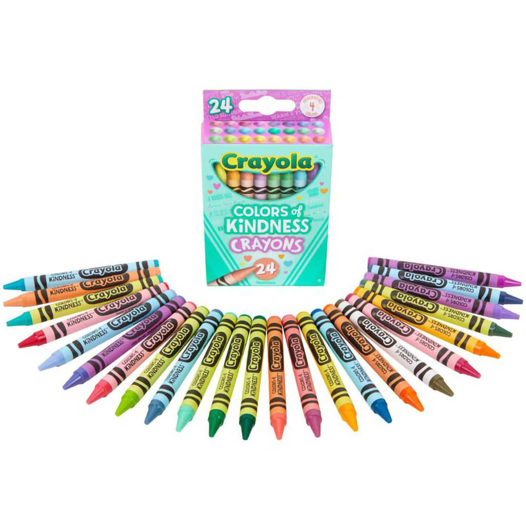 Crayons Colors Kindness, 24ct