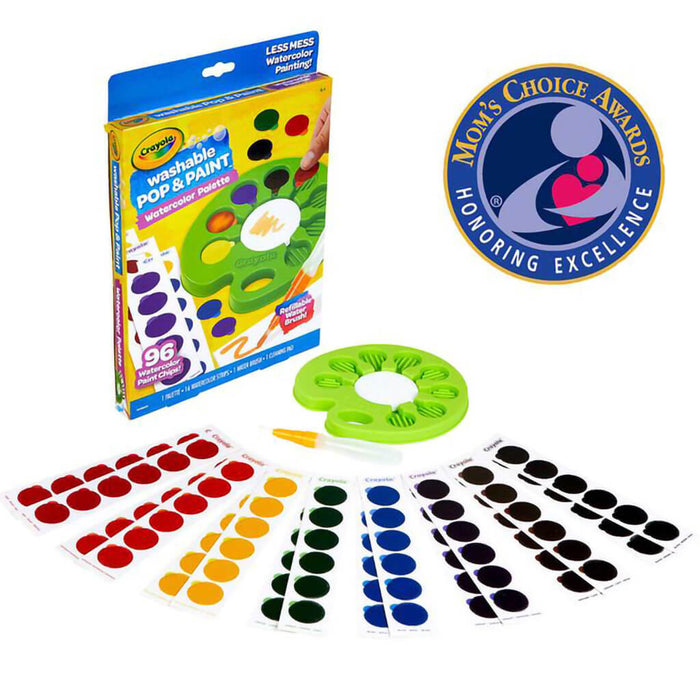 Pop & Paint Washable Watercolor Palette