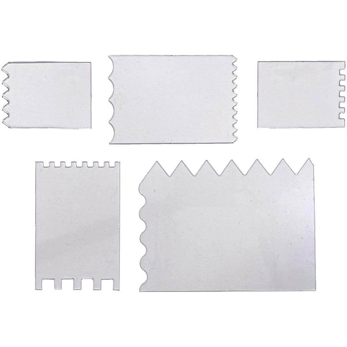 DecoArt WaxEffects Clear Texture Cards 25pcs