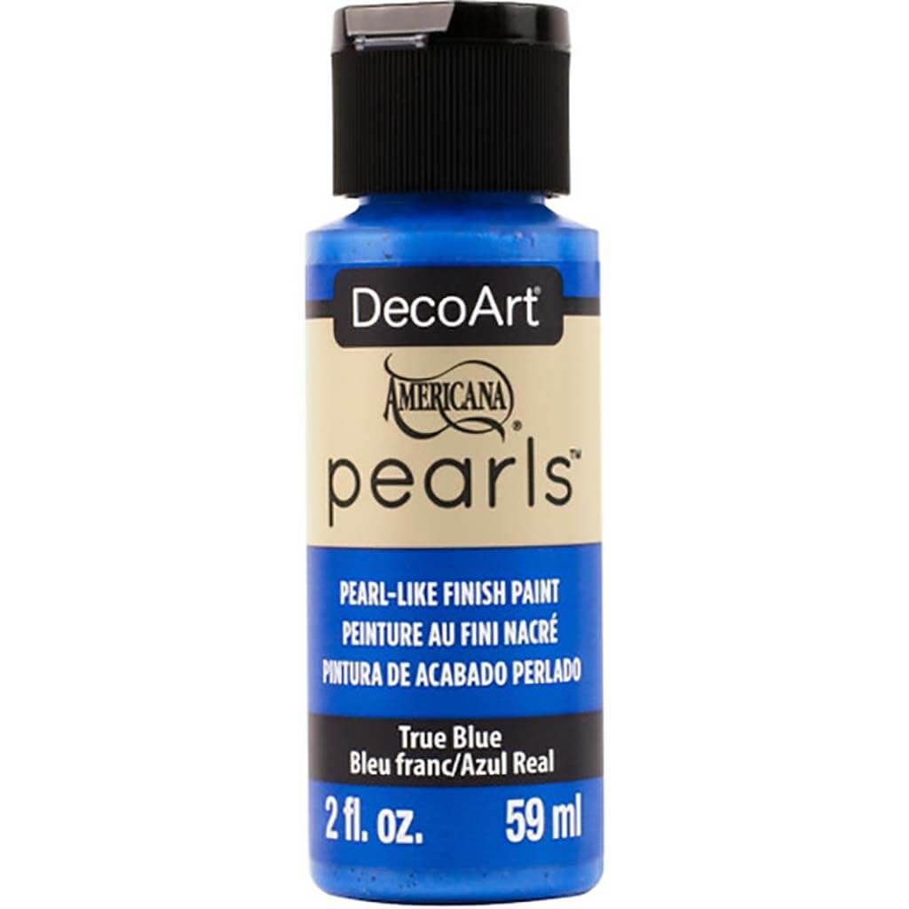 Americana Pearls Paint 2oz True Blue