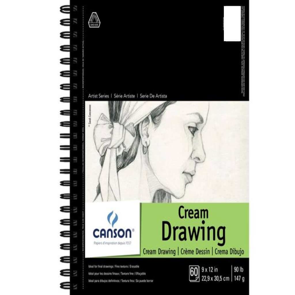 Canson Classic Cream Drawing Pad 18x24