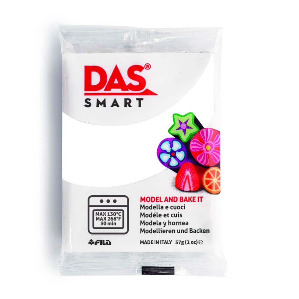 DAS Smart Polymer Clay 2oz White