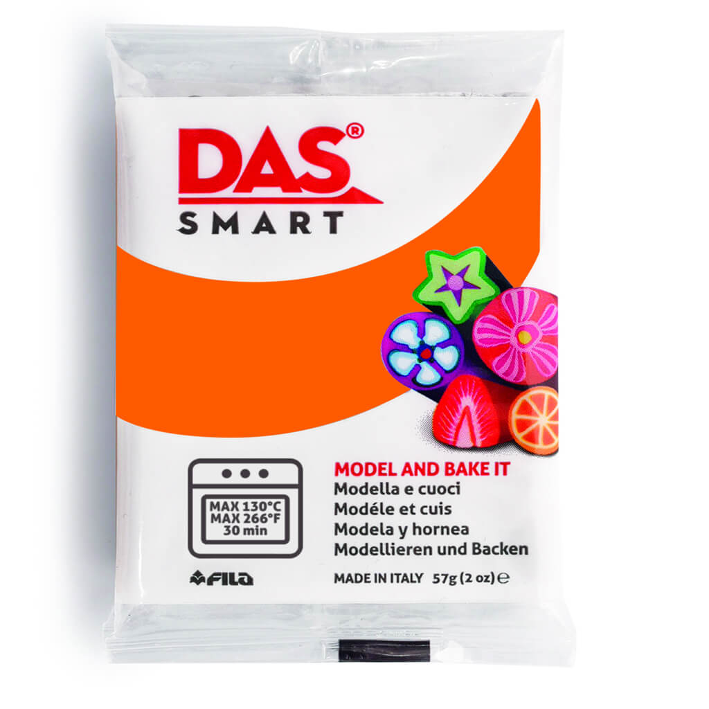 DAS Smart Polymer Clay 2oz Orange