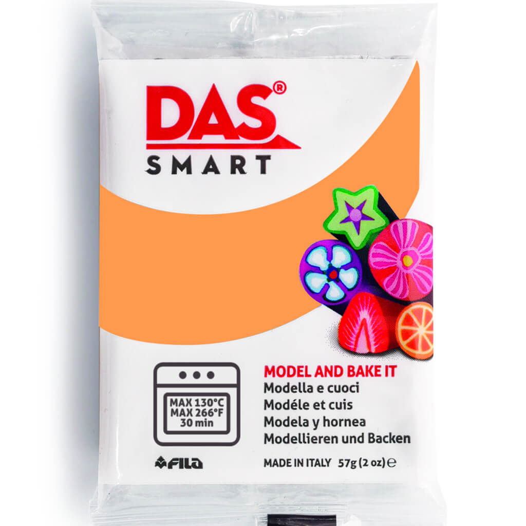 DAS Smart Polymer Clay 2oz Peach