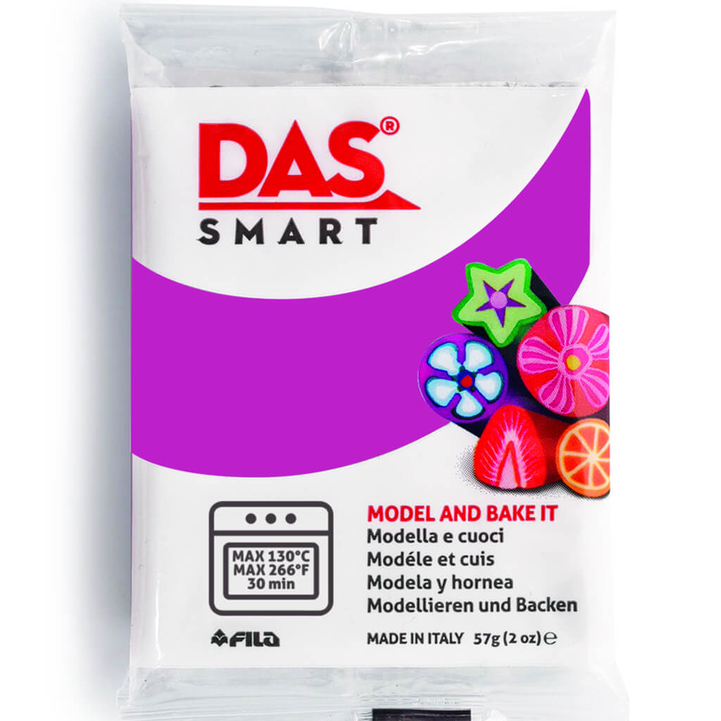 DAS Smart Polymer Clay 2oz Geranium