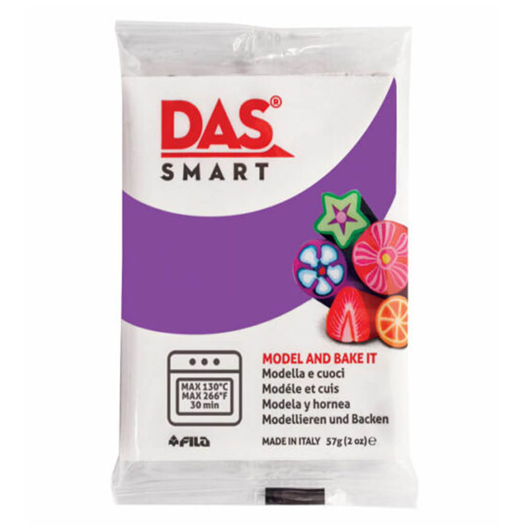DAS Smart Polymer Clay 2oz Purple