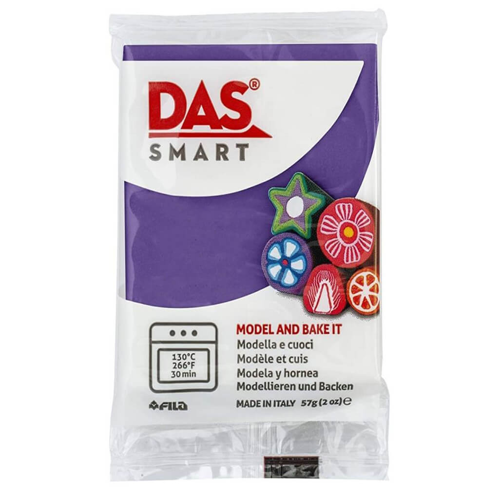 DAS Smart Polymer Clay 2oz Violet
