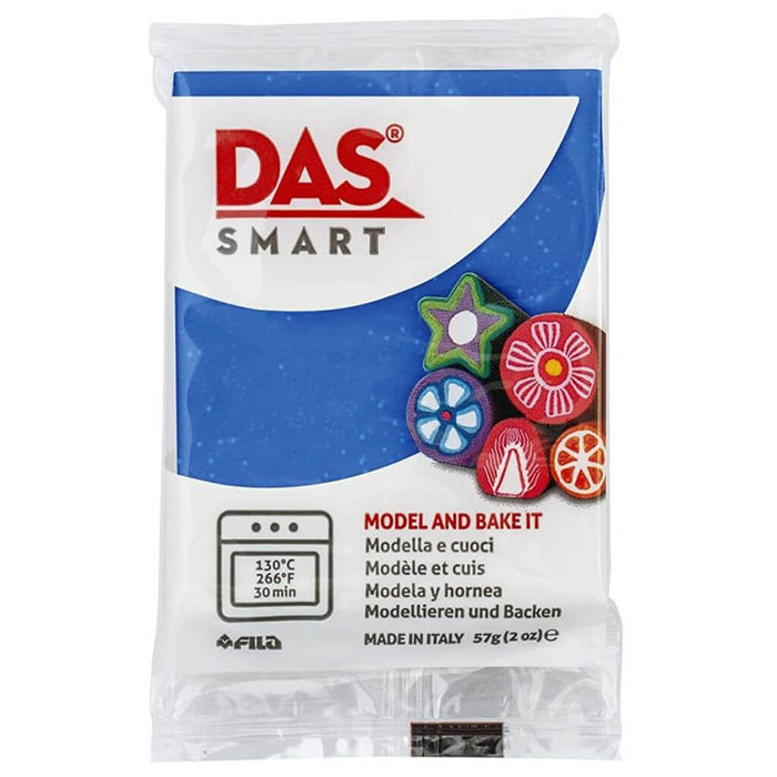 DAS Smart Polymer Clay 2oz Blue Glitter
