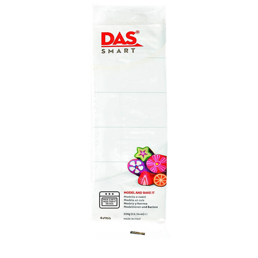 DAS Smart Polymer Clay 12oz White