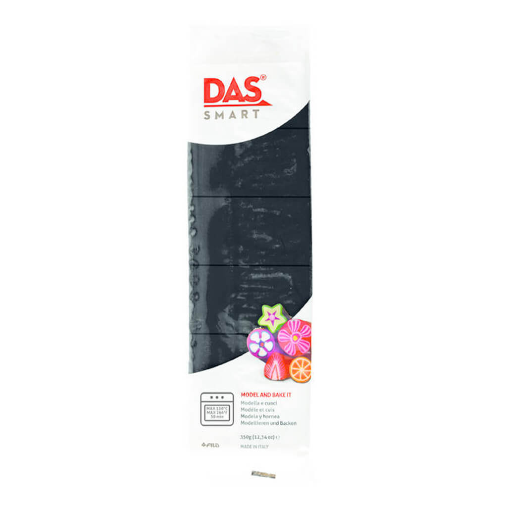 DAS Smart Polymer Clay 12oz Black