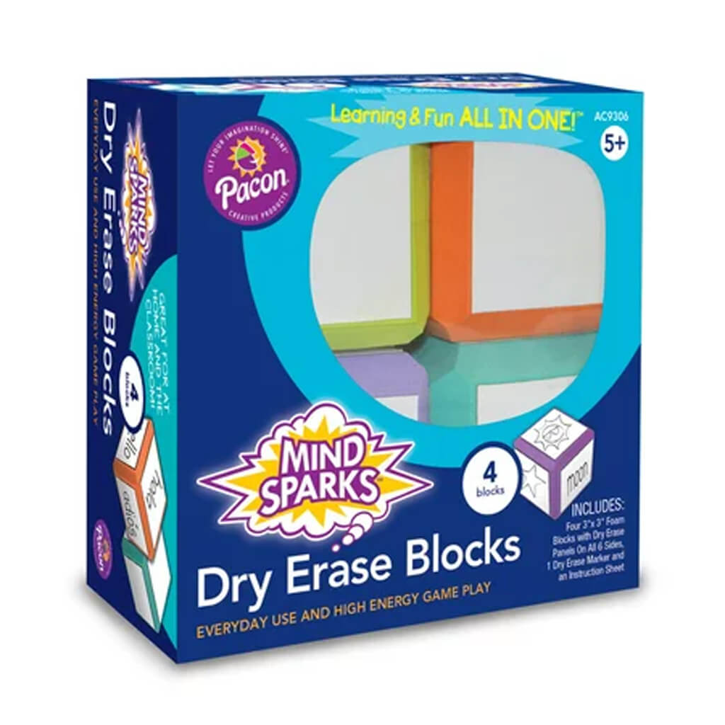 Mind Sparks Foam Dry Erase Blocks