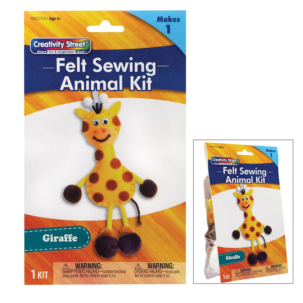 Creativity Street Felt Sewing Kit Giraffe