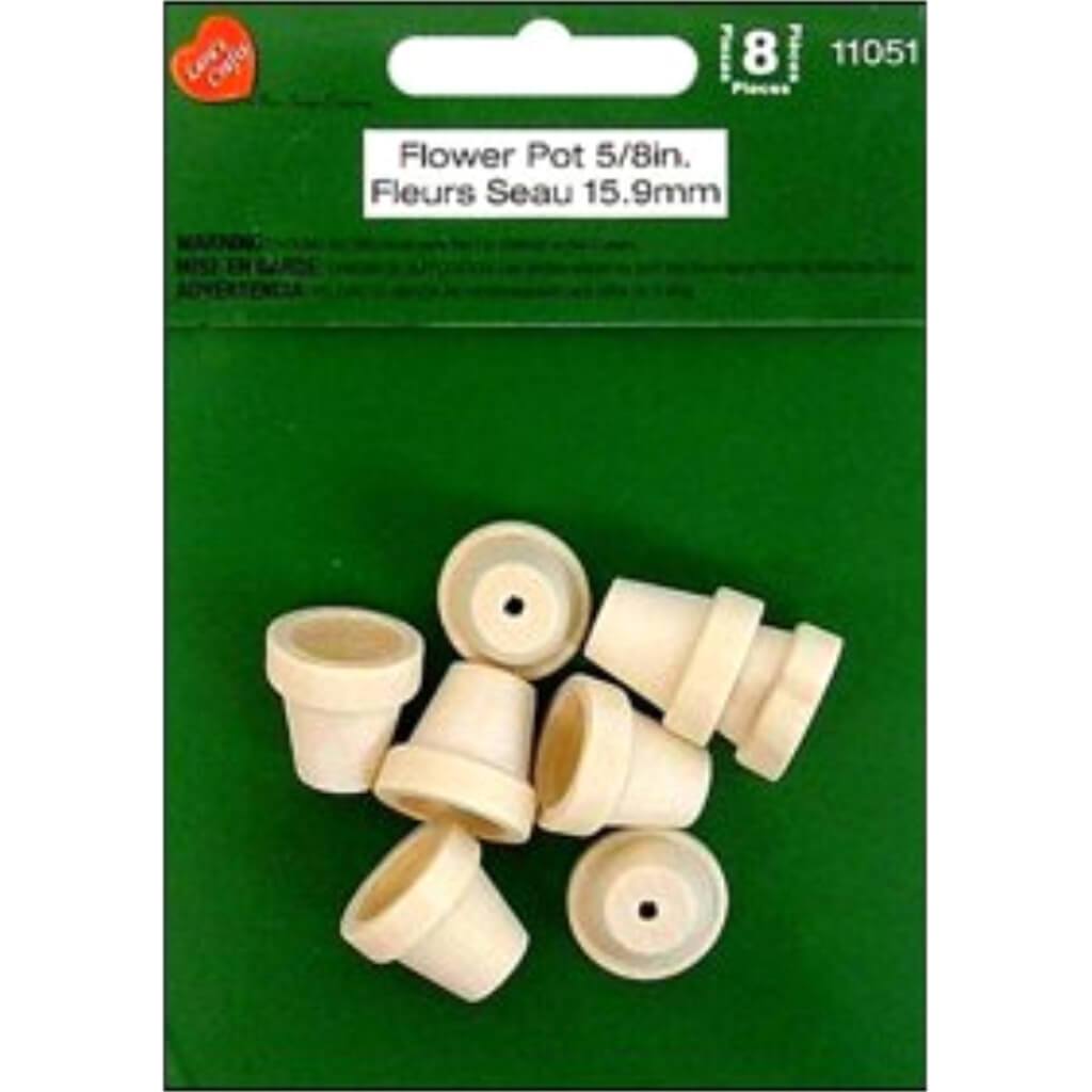 Flower Pot 8pcs 5/8in