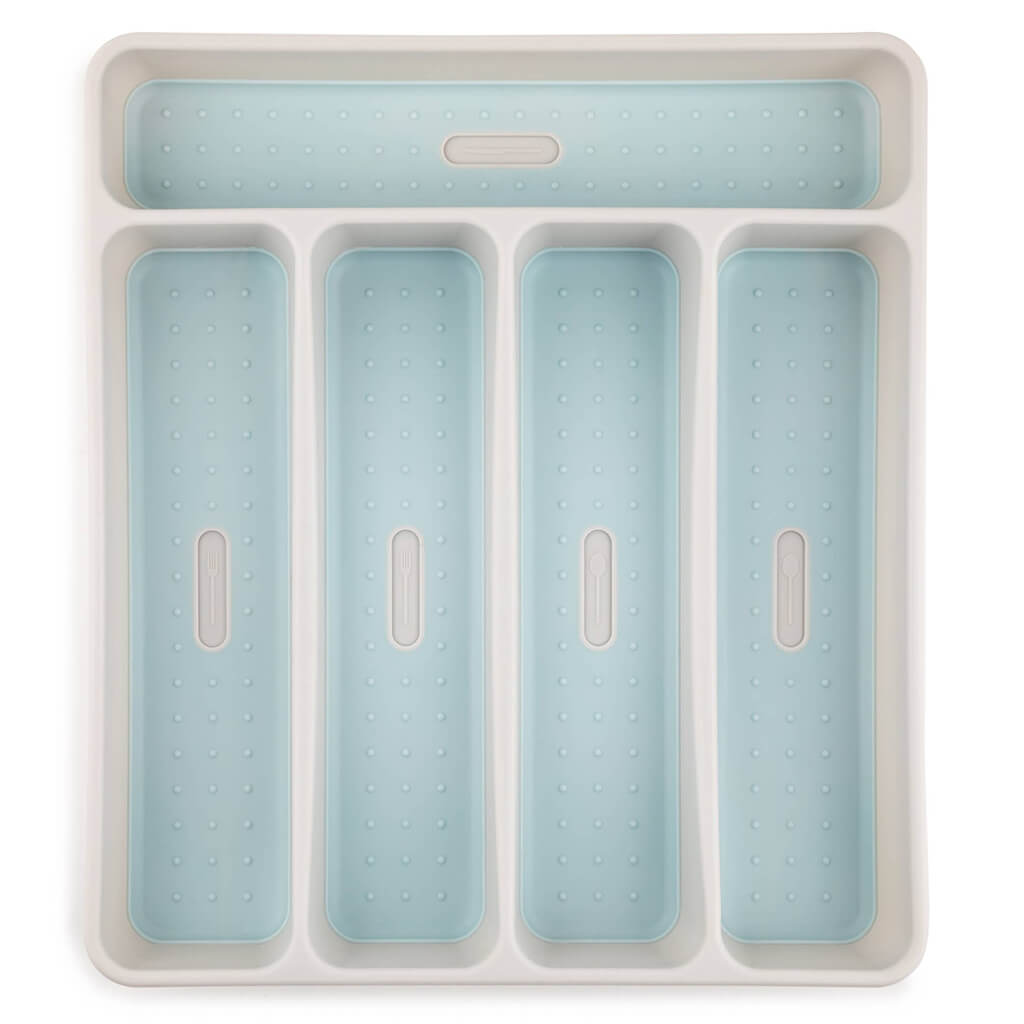 5 Divide PP Flatware Tray - Lilia/French Blue