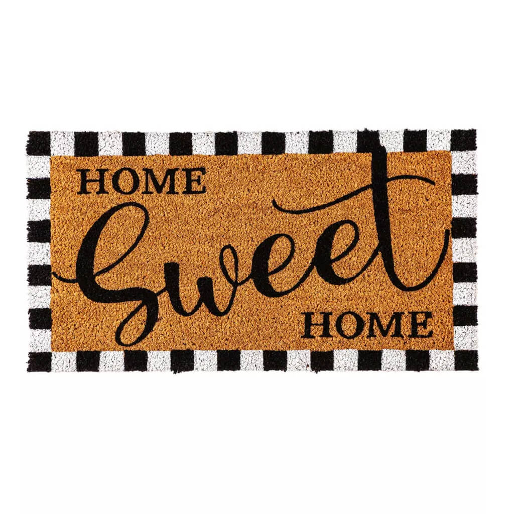 Evergreen Home Sweet Home Coir Doormat