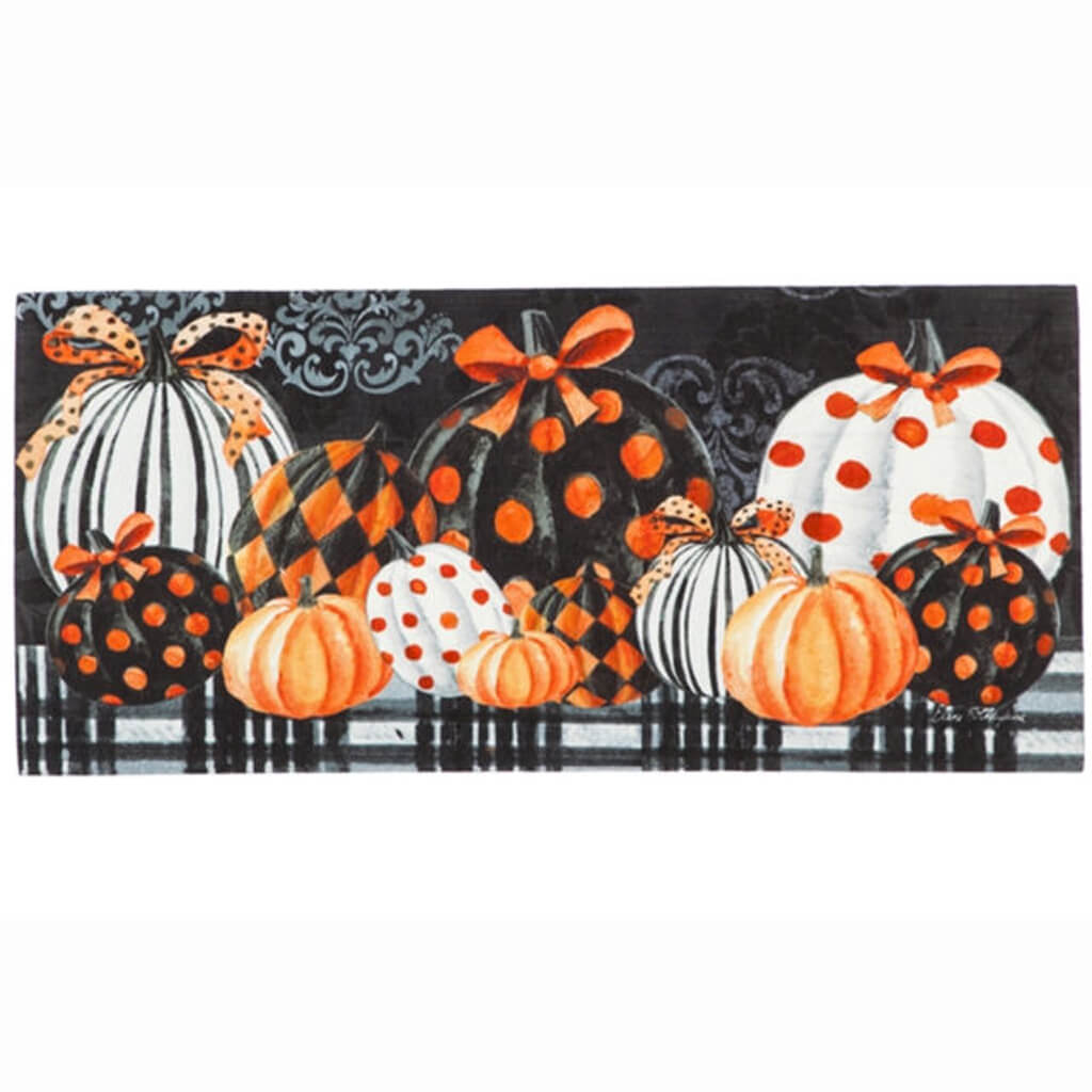 Evergreen Elegant Pumpkins Sassafras Switch Mat