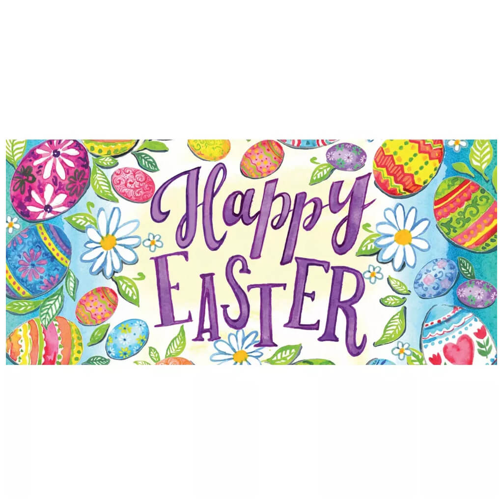 Evergreen Happy Easter Eggs Sassafras Switch Mat