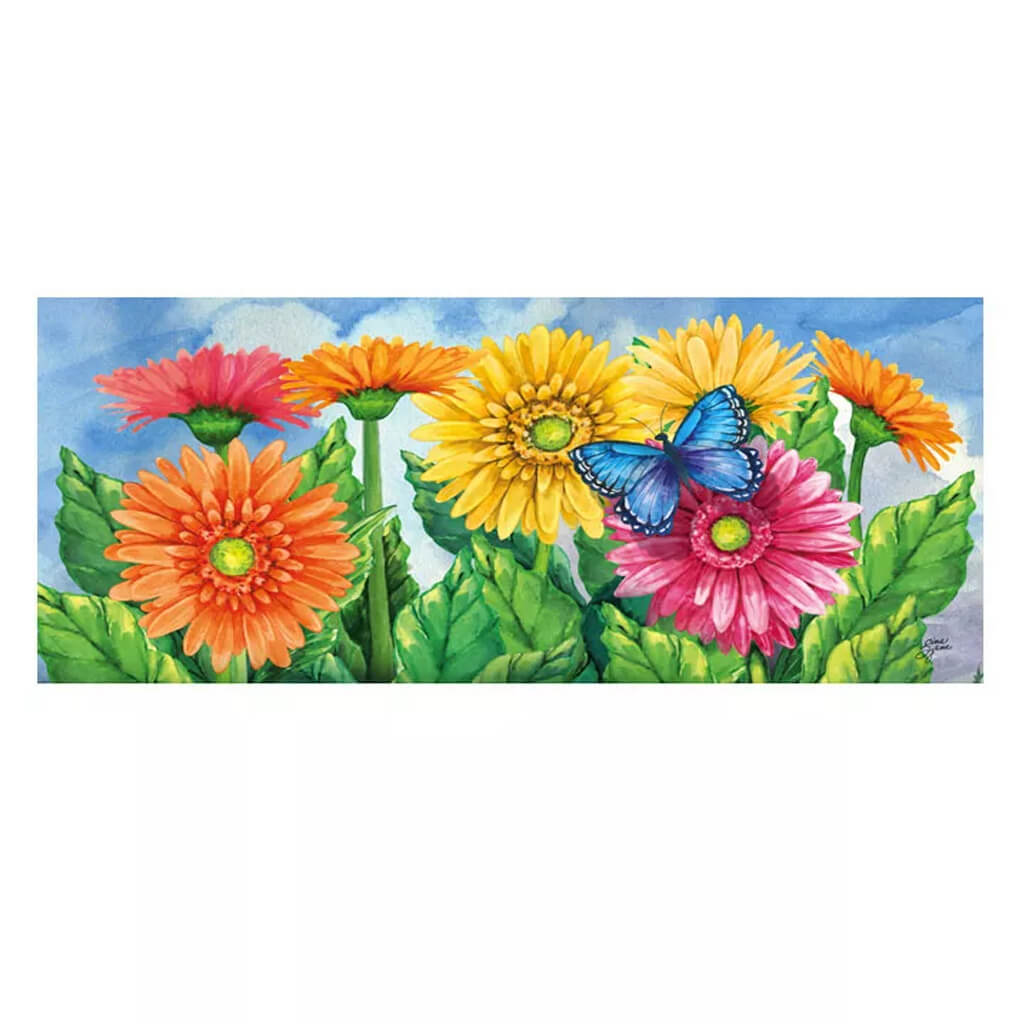 Evergreen Gerbera Daisies Sassafras Switch Mat