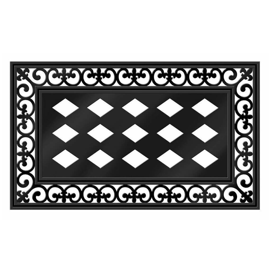 Evergreen Flag Beautiful Scroll Sassafras Floor Mat