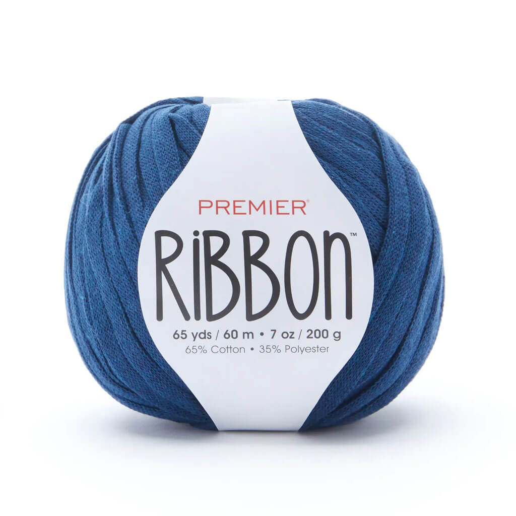 Premier Ribbon Yarn Navy