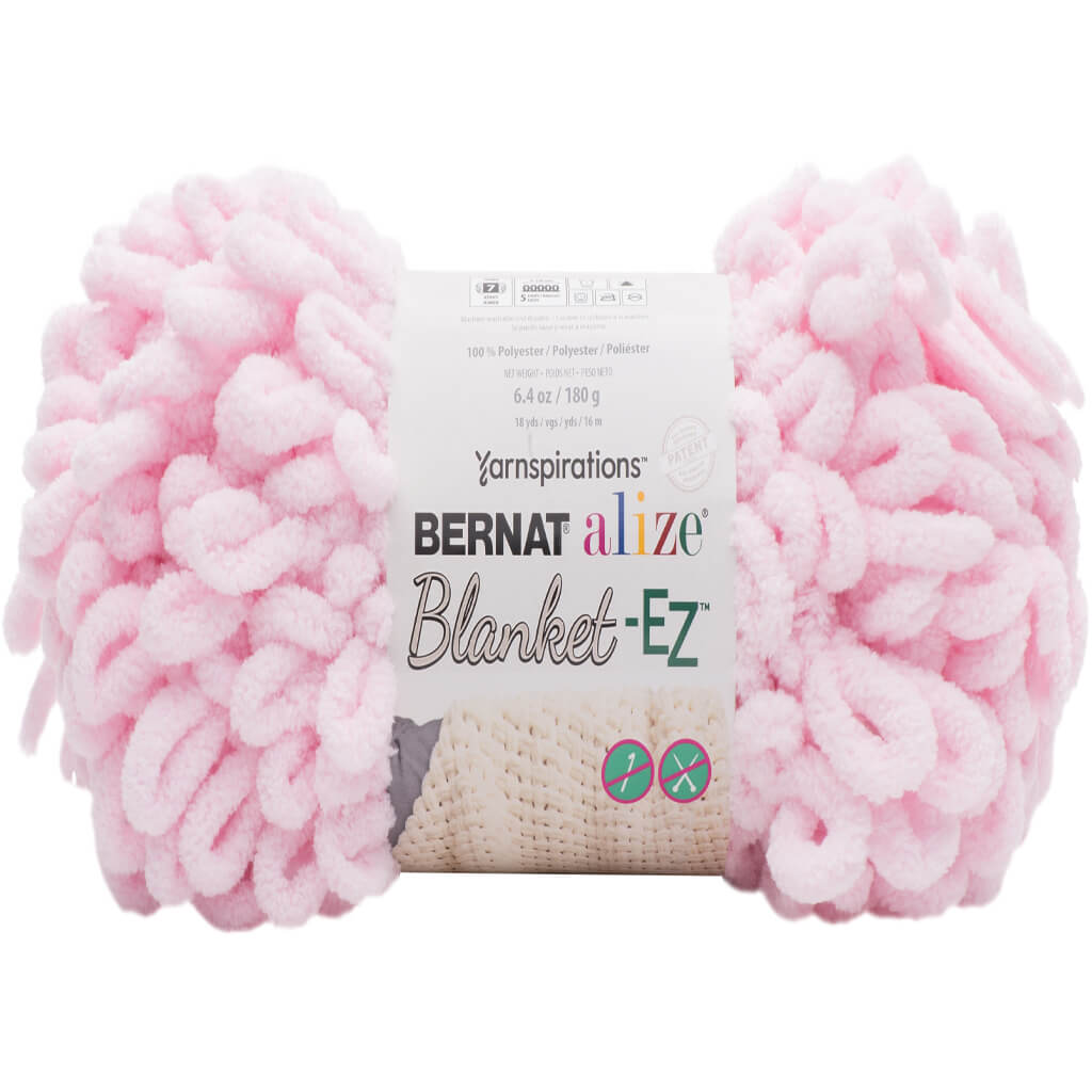 Bernat Alize Blanket EZ Yarn Powder Pink