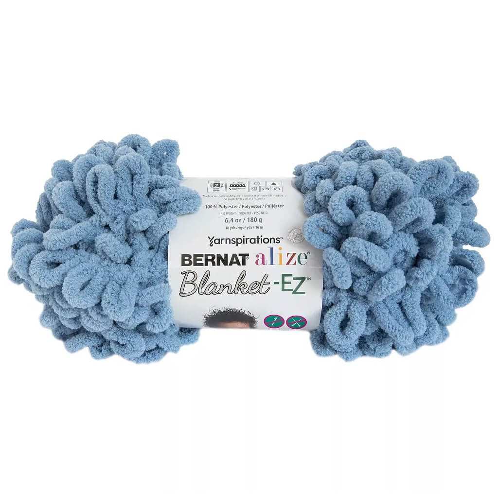 Bernat Alize Blanket EZ Yarn Country Blue