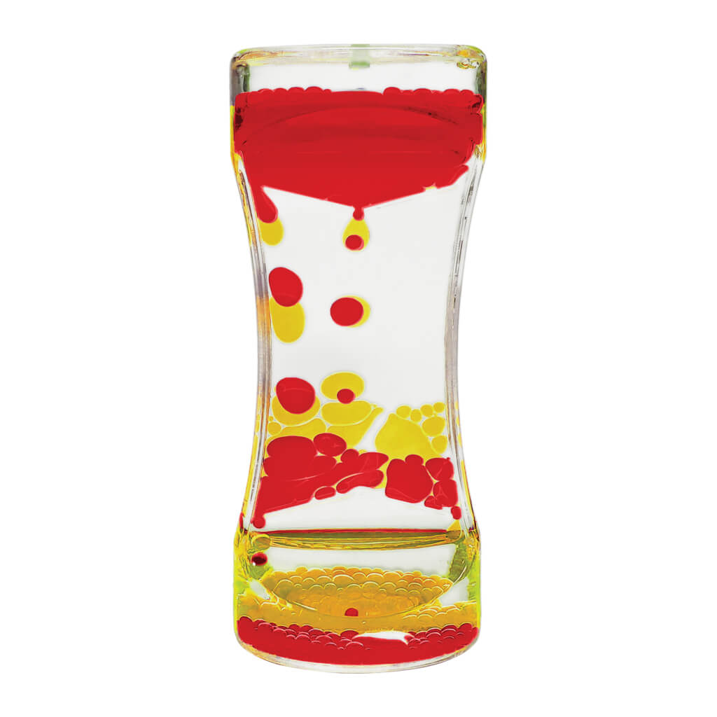 Red &amp; Yellow Liquid Motion Bubbler