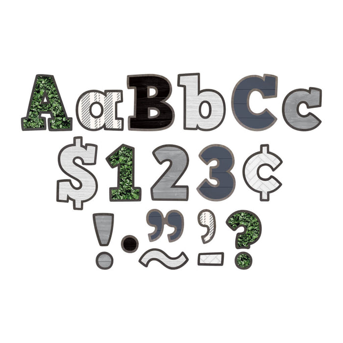 Modern Farmhouse Bold Block 4" Letters Combo Pack