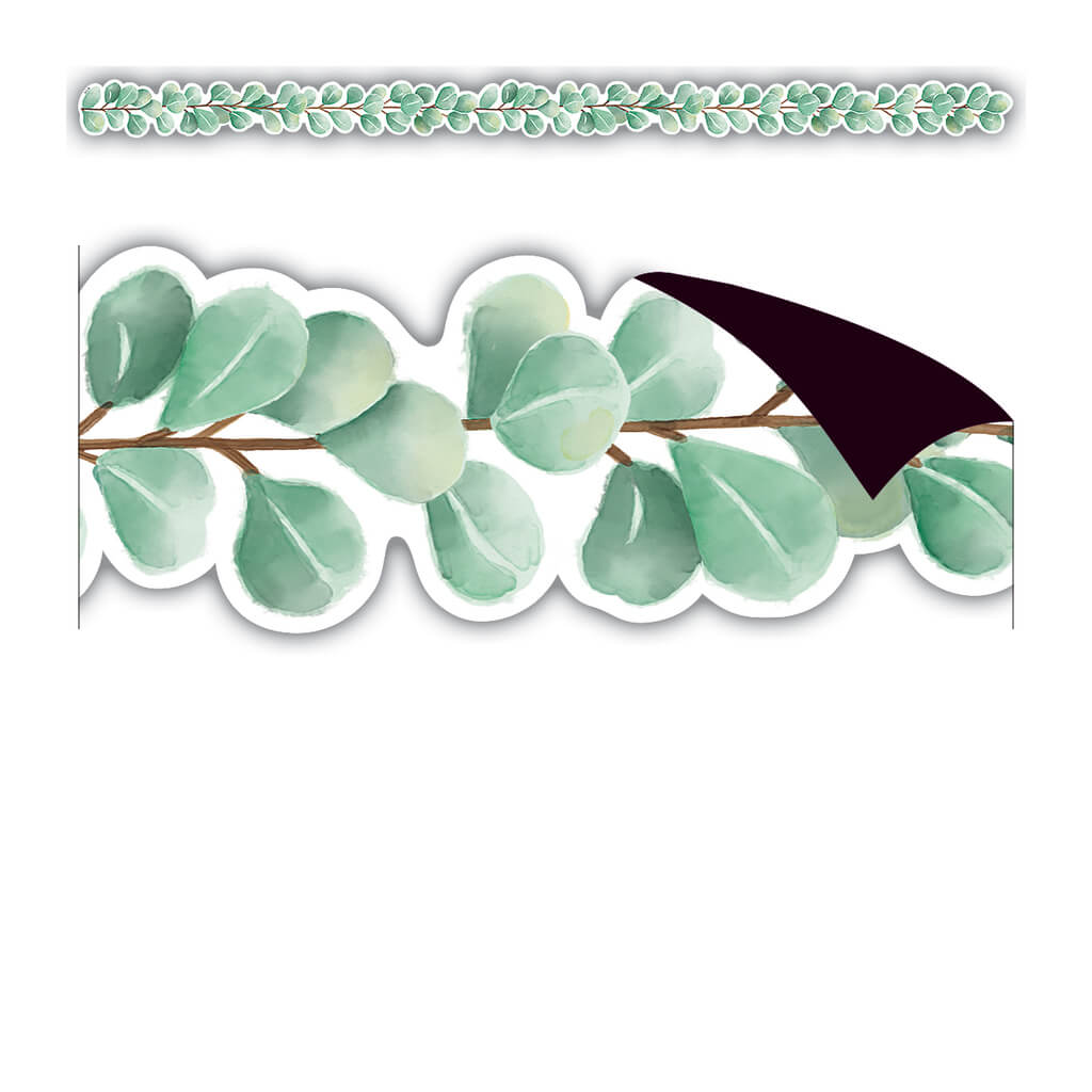 Eucalyptus Die-Cut Magnetic Border