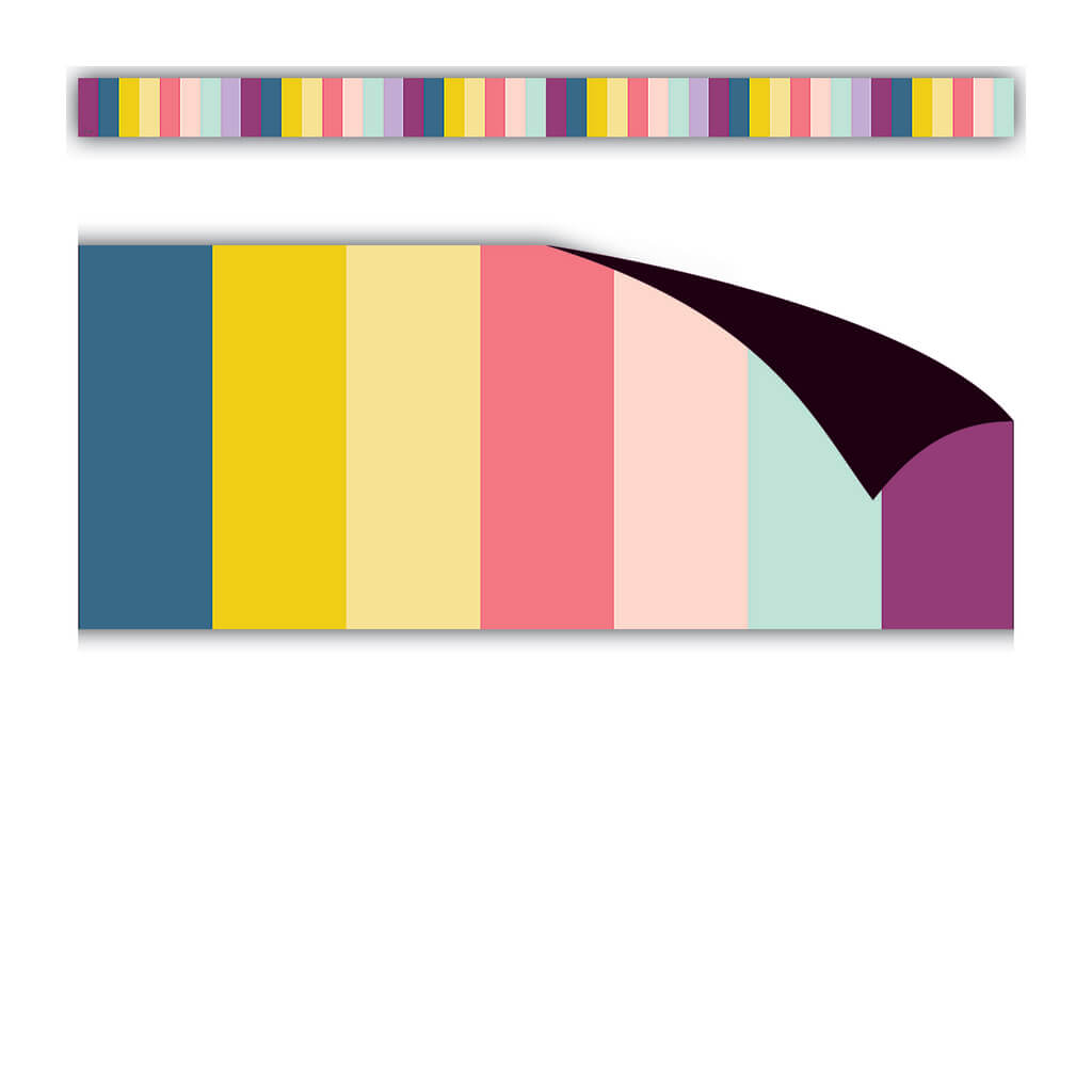 Oh Happy Day Stripes Magnetic Border