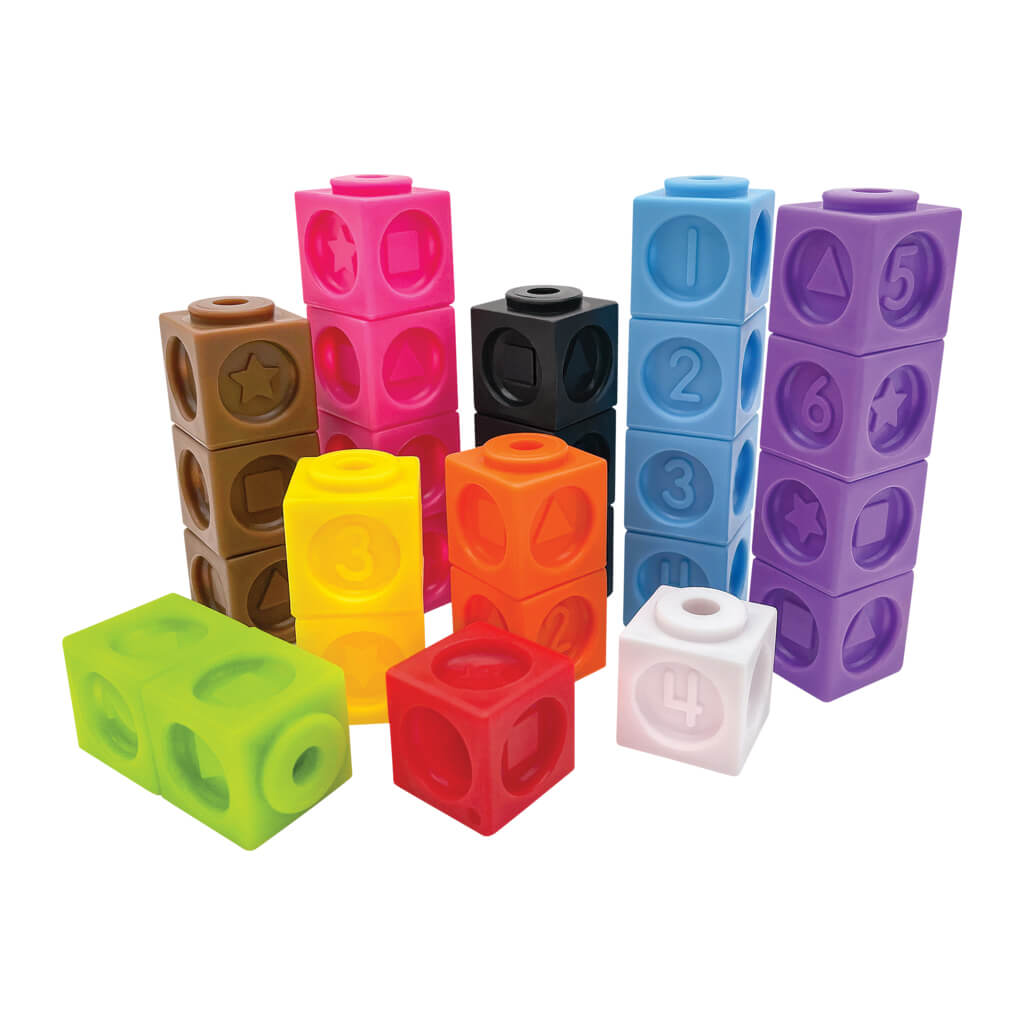 Numbers and Shapes Connecting Cubes