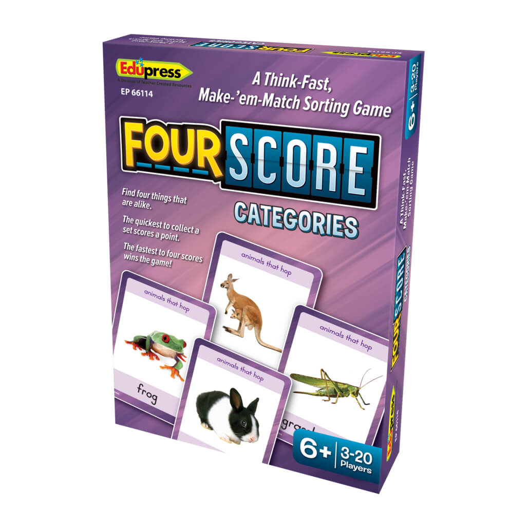 Four Score Card Game: Categories