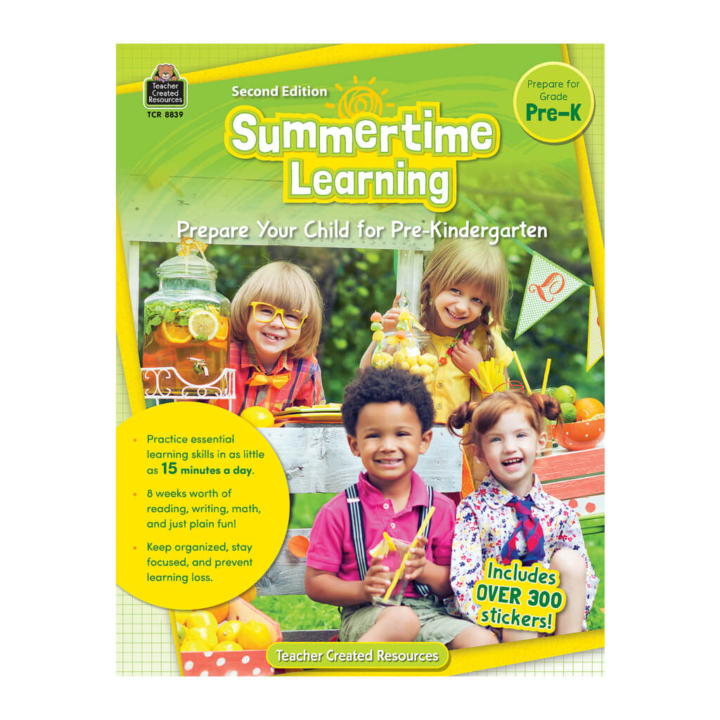 Summertime Learning (Prep. for PreK)