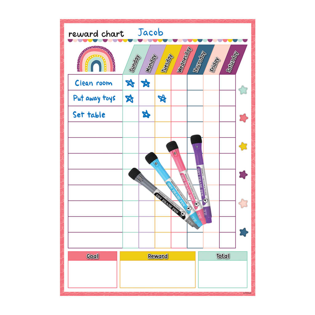 Oh Happy Day Dry-Erase Magnetic Reward Chart