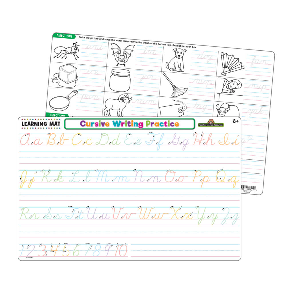 Cursive Writing Practice Learning Mat