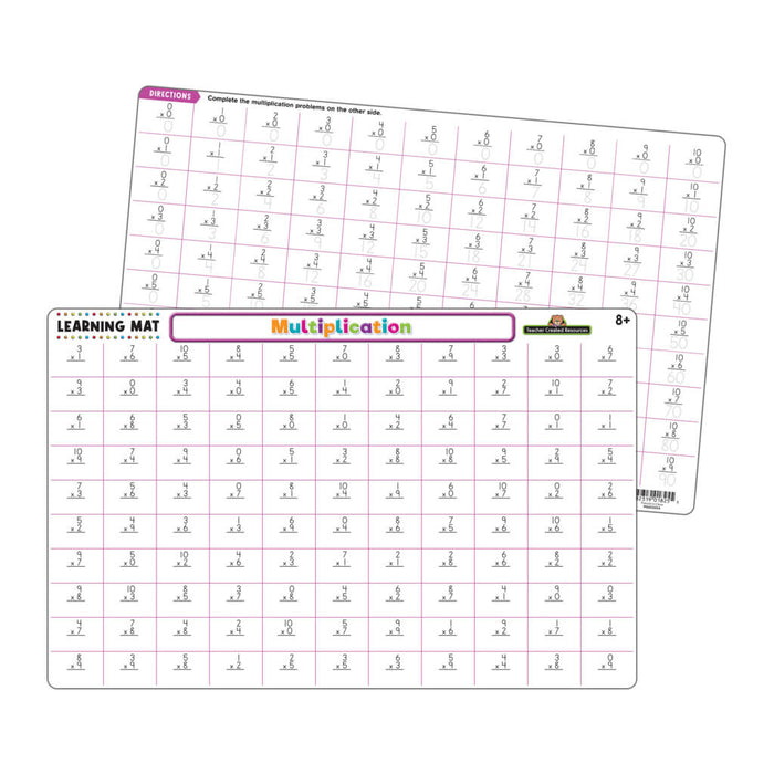 Multiplication Learning Mat