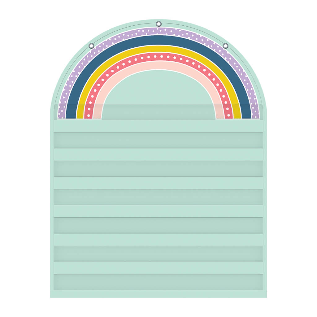 Oh Happy Day Rainbow 7 Pocket Chart